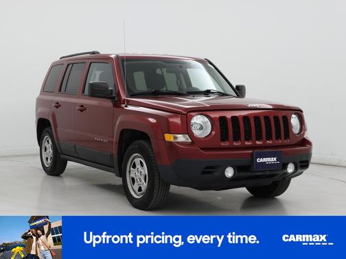 Red 2015 Jeep Patriot Sport