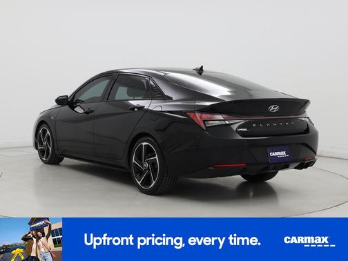 Black 2021 Hyundai ELANTRA N Line