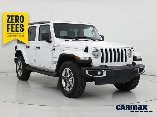 White 2022 Jeep Wrangler Unlimited Sahara