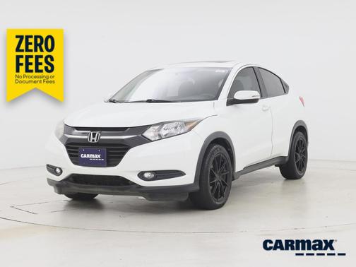 White 2016 Honda HR-V EX