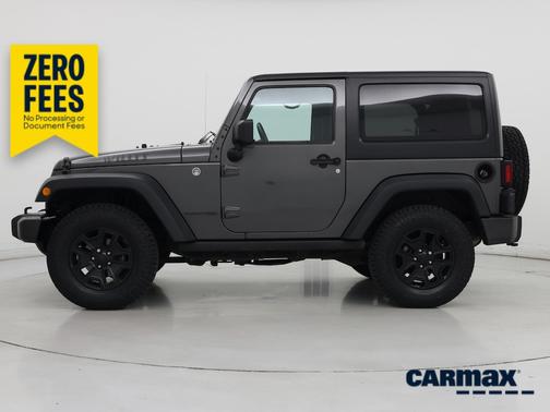 Gray 2018 Jeep Wrangler Willys Wheeler