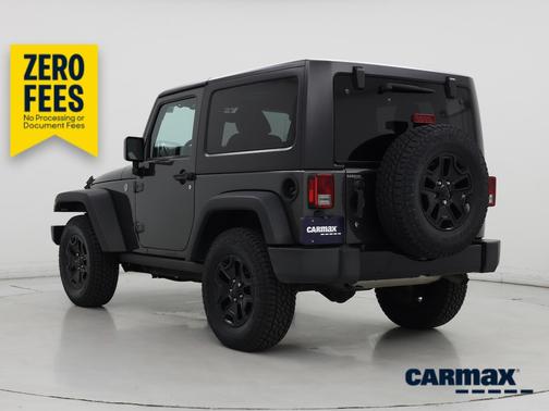 Gray 2018 Jeep Wrangler Willys Wheeler
