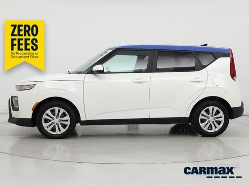 White 2021 Kia Soul LX