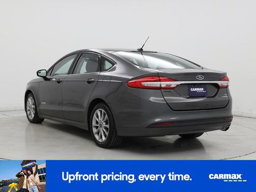 Gray 2017 Ford Fusion Hybrid SE