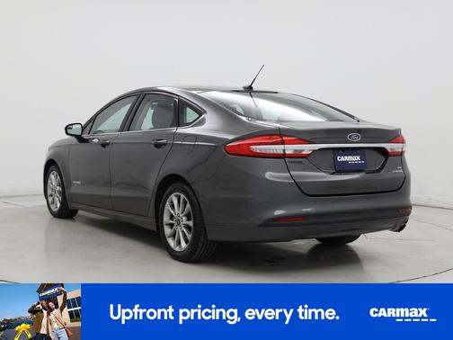 Gray 2017 Ford Fusion Hybrid SE