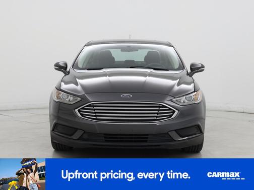 Gray 2017 Ford Fusion Hybrid SE