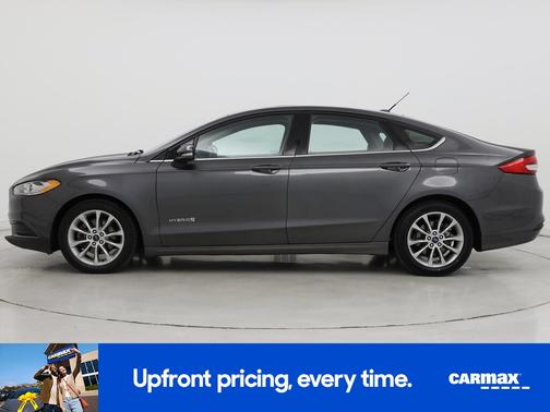 Gray 2017 Ford Fusion Hybrid SE