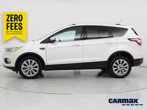 White 2017 Ford Escape Titanium