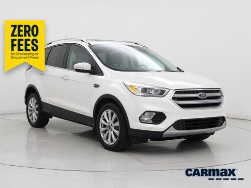 White 2017 Ford Escape Titanium