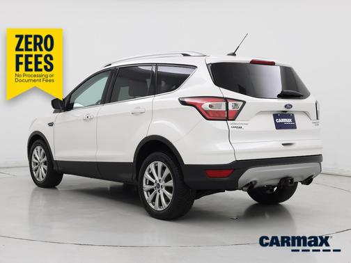 White 2017 Ford Escape Titanium
