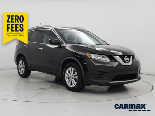 Black 2016 Nissan Rogue SV