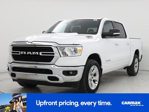 White 2021 RAM 1500 Bighorn