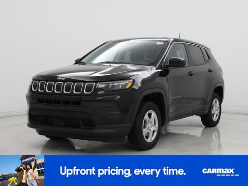 Black 2022 Jeep Compass Sport