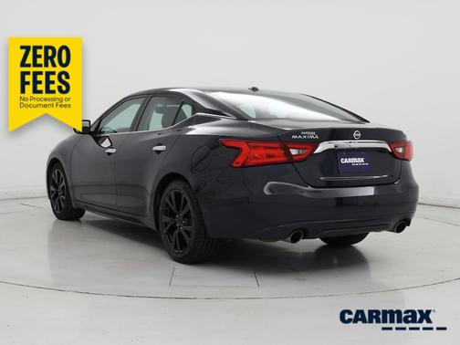 Blue 2017 Nissan Maxima SL