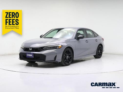 Gray 2025 Honda Civic Sport