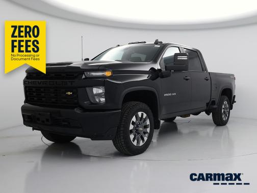Black 2021 Chevrolet Silverado 2500 Custom