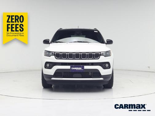 White 2023 Jeep Compass Limited