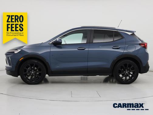 Blue 2025 Buick Encore GX Sport Touring