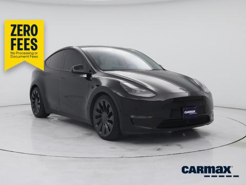 Black 2022 Tesla Model Y Performance