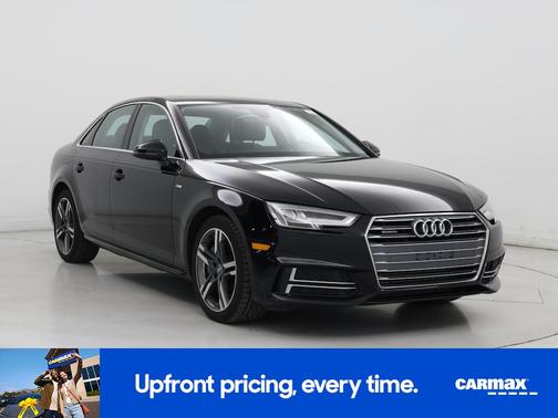 Black 2018 Audi A4 Premium Plus