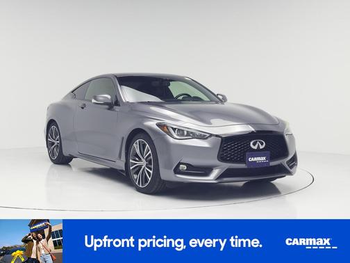 Gray 2017 INFINITI Q60 Premium