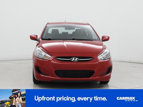 Red 2016 Hyundai Accent SE