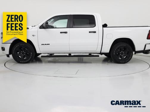 White 2026 RAM 1500 Bighorn