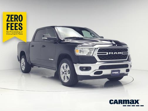 Black 2022 RAM 1500 Bighorn