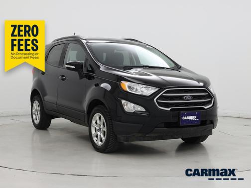 Black 2019 Ford EcoSport SE