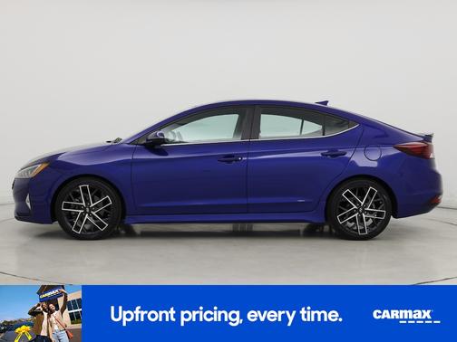 Blue 2020 Hyundai ELANTRA Sport