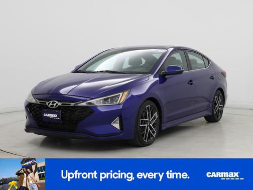 Blue 2020 Hyundai ELANTRA Sport