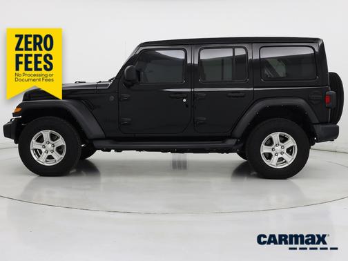 Black 2022 Jeep Wrangler Unlimited Sport S