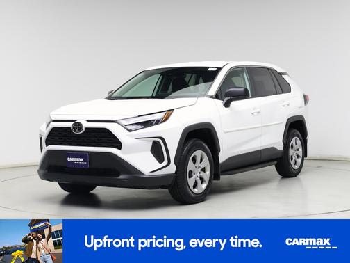 White 2023 Toyota RAV4 LE