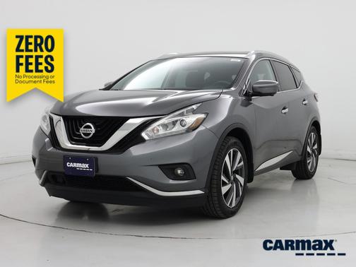 Gray 2018 Nissan Murano Platinum