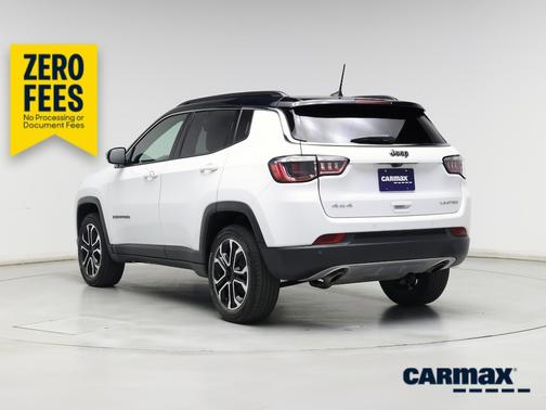 White 2023 Jeep Compass Limited