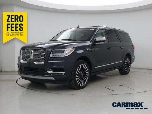 Blue 2021 Lincoln Navigator L Black Label