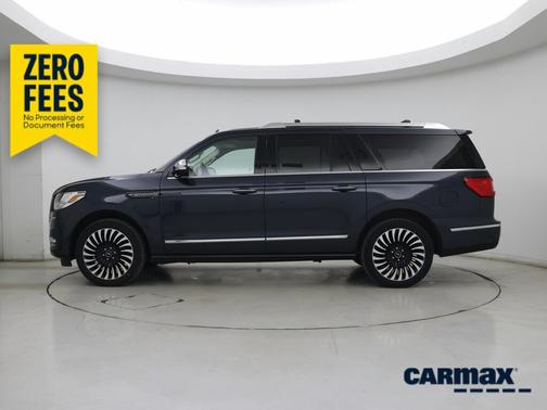 Blue 2021 Lincoln Navigator L Black Label