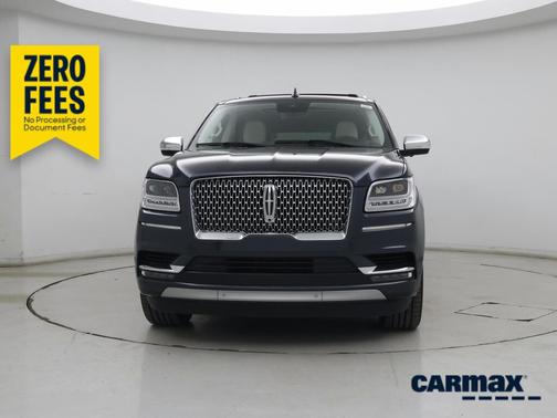 Blue 2021 Lincoln Navigator L Black Label