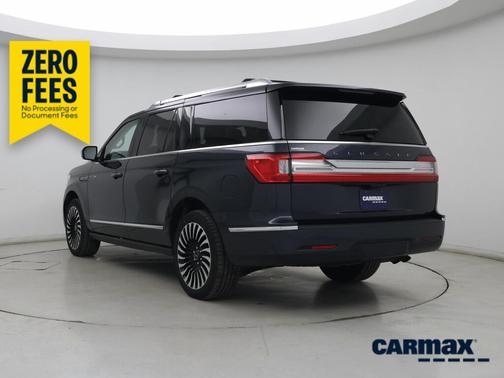 Blue 2021 Lincoln Navigator L Black Label