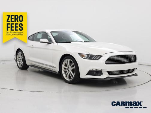White 2017 Ford Mustang Ecoboost Premium