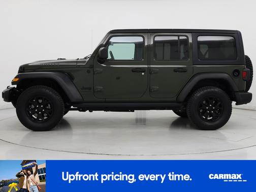 Green 2021 Jeep Wrangler Unlimited Willys