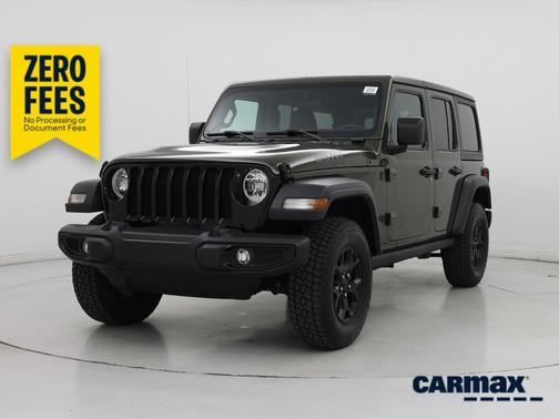 Green 2021 Jeep Wrangler Unlimited Willys