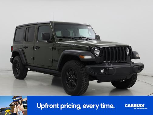 Green 2021 Jeep Wrangler Unlimited Willys