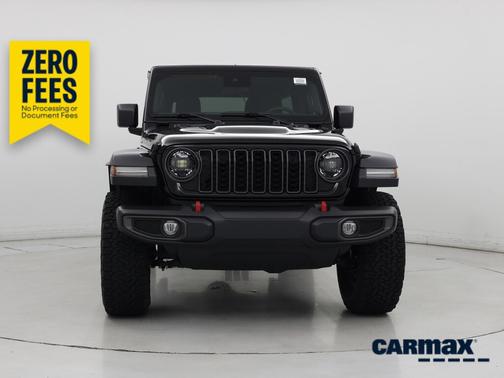 Black 2024 Jeep Wrangler Rubicon X