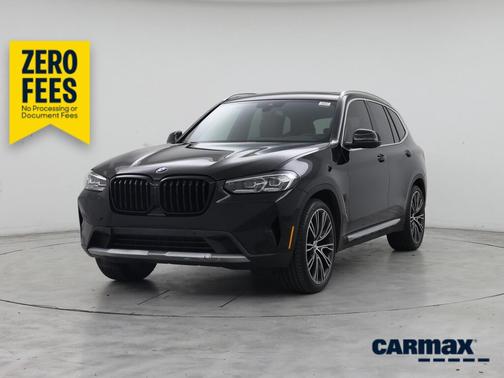Black 2022 BMW X3 XDrive30i