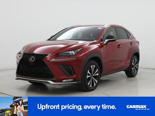 Red 2018 Lexus NX 300 F-Sport