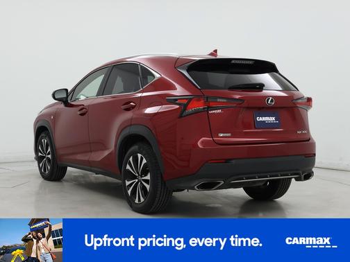 Red 2018 Lexus NX 300 F-Sport