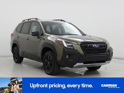Green 2024 Subaru Forester Wilderness