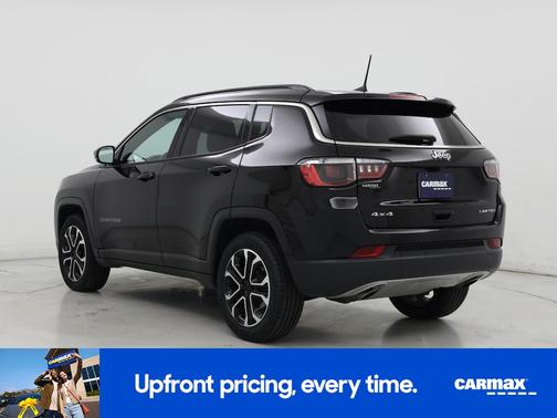 Black 2023 Jeep Compass Limited
