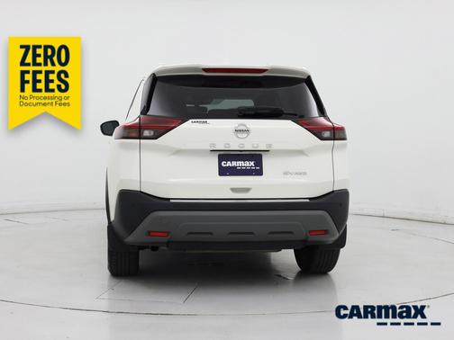 White 2021 Nissan Rogue SV